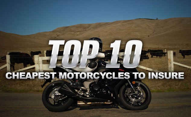 Top 10 Cheapest Motorcycles To Insure