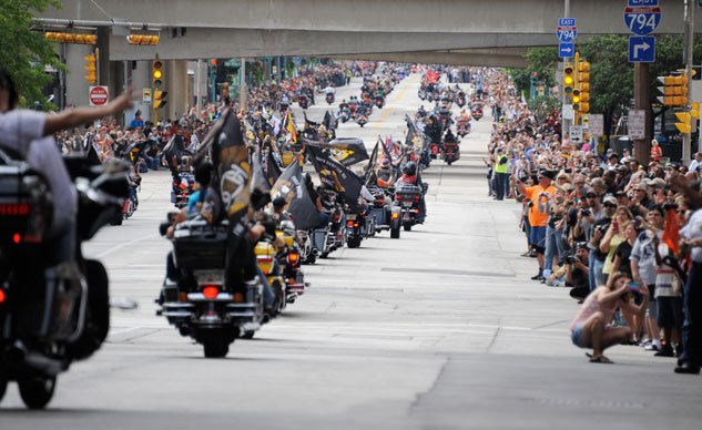 Harley-Davidson 110th Anniversary Parade