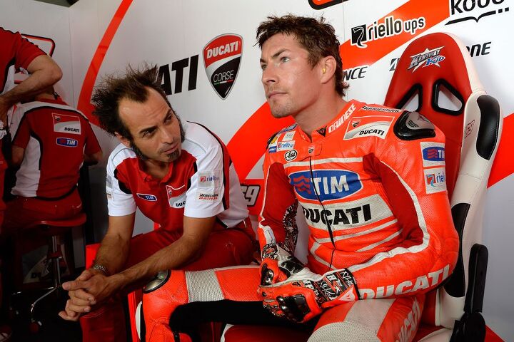 He may have been cast off of the Ducati factory team but Nicky Hayden's services are still highly sought after by teams. Not many former World Champions suddenly become available very often.