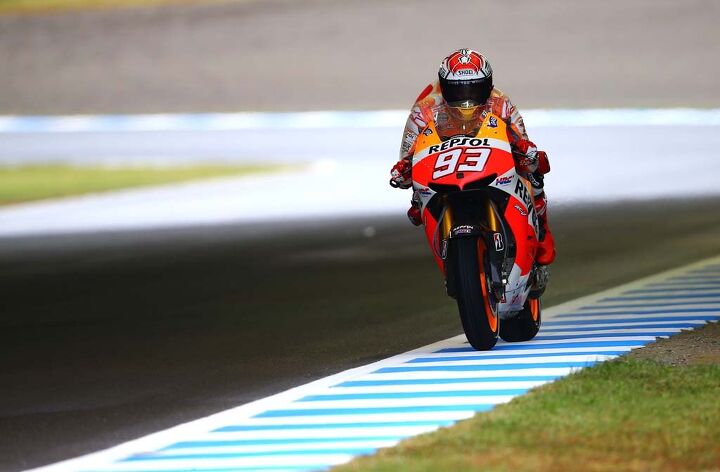 Marc Marquez scored yet another podium and is still the favorite to win the championship.