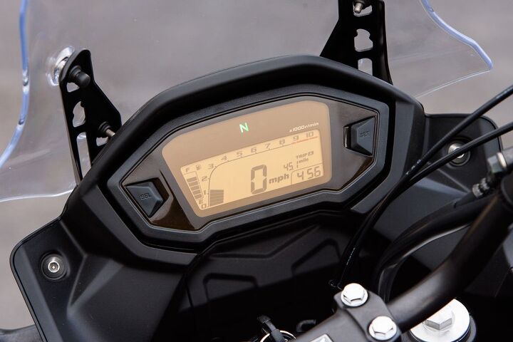 2013 Honda CB500X Instruments