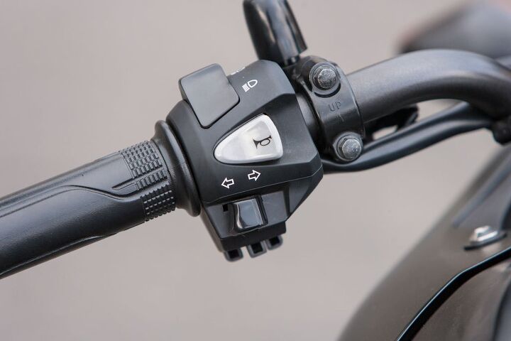 2013 Honda CB500X Left Switchgear