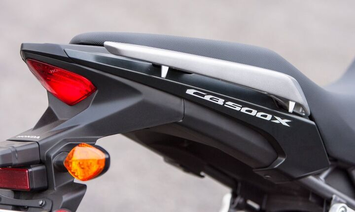 2013 Honda CB500X Pillion