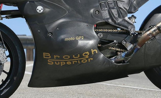 Legendary motorcycle brand Brough Superior is making a comeback and is partnering with Taylormade Racing to spread the word. Both parties hope the name will convince potential sponsor to join the effort to get this bike on the grid at the Austin Moto2 race next year.