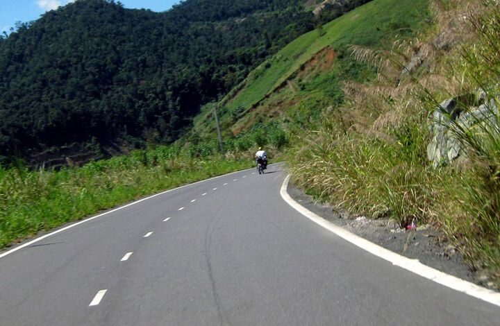 Vietnam Motorcycling Mountain Road