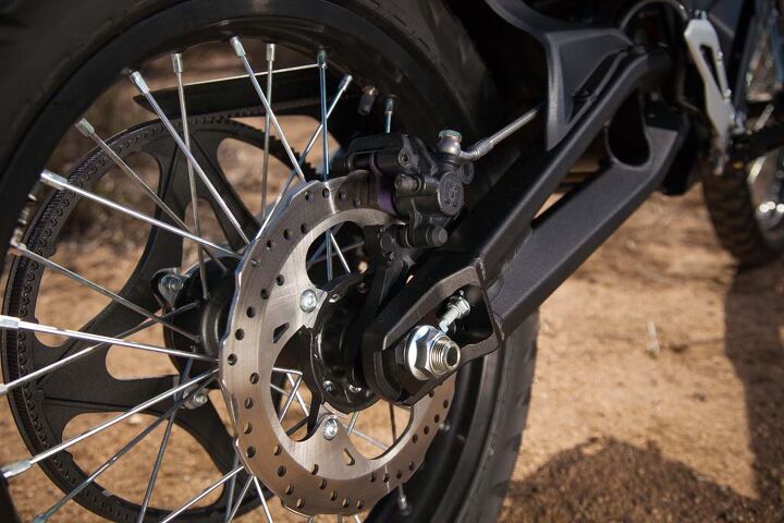 2014 Zero FX rear wheel