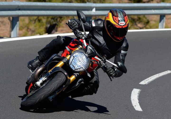 2014 Ducati Monster 1200 Action