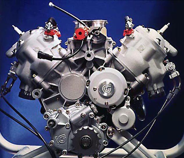 Bimota 500 V Due Two-Stroke engine