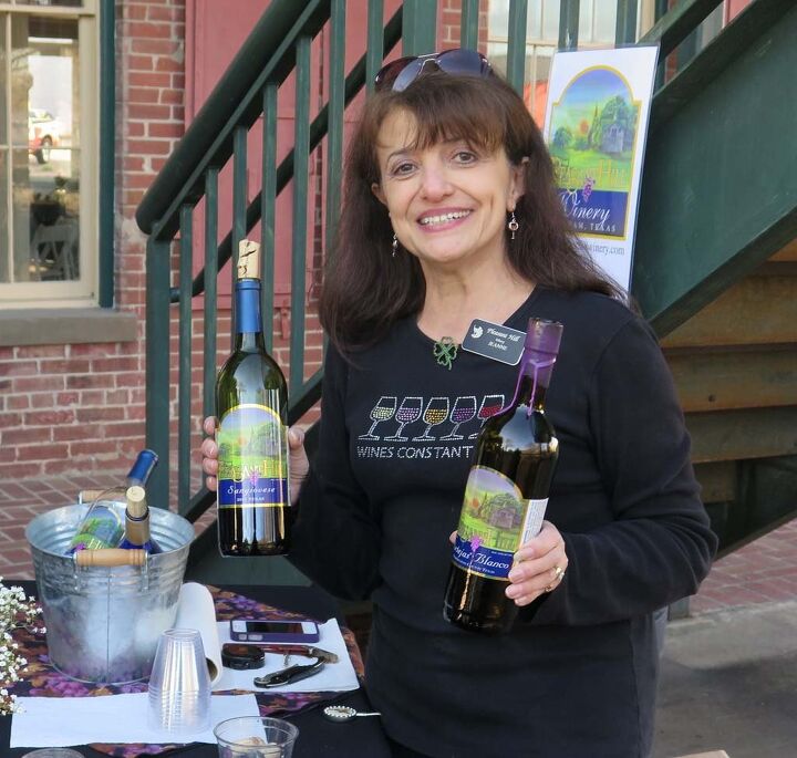 Jeanne from Pleasant Hill Winery. Know when to say when. Also know when to say, “Hit me again Jeanne.”