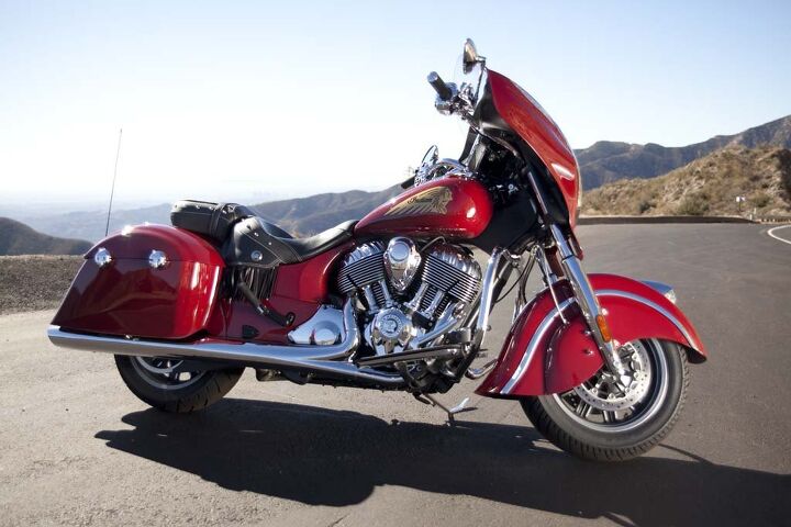 The Polaris chapter of Indian Motorcycle's history begins with three new models including the Indian Chieftain.