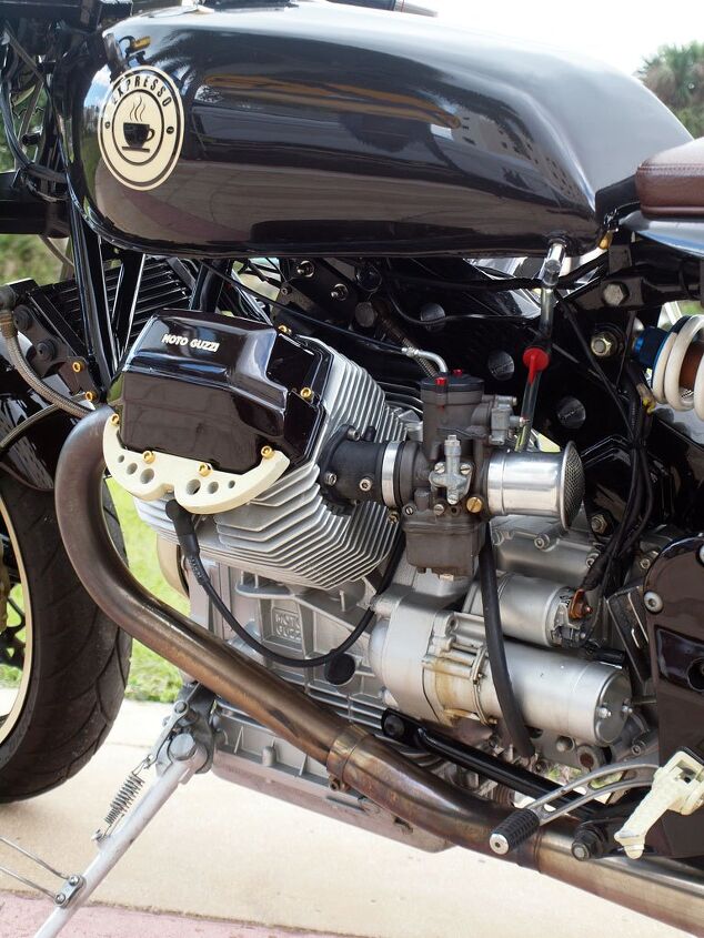 Santiago Choppers Moto Guzzi Engine