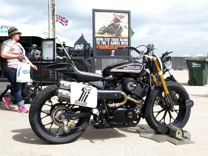 Whichever marketing genius at H-D decided to throw in with the X Games deserves a medal. They’re pushing to make flat-track racing a new XG discipline, which really could breathe new life into the sport. 