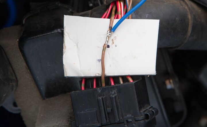A well soldererd connection will have the solder drawn into the twisted wires, themselves. If the solder is just clumped on the outside of the connection, you’re not heating the wires enough.