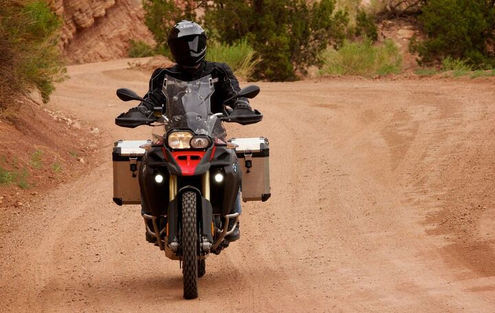 2014 BMW F800GS Action Front