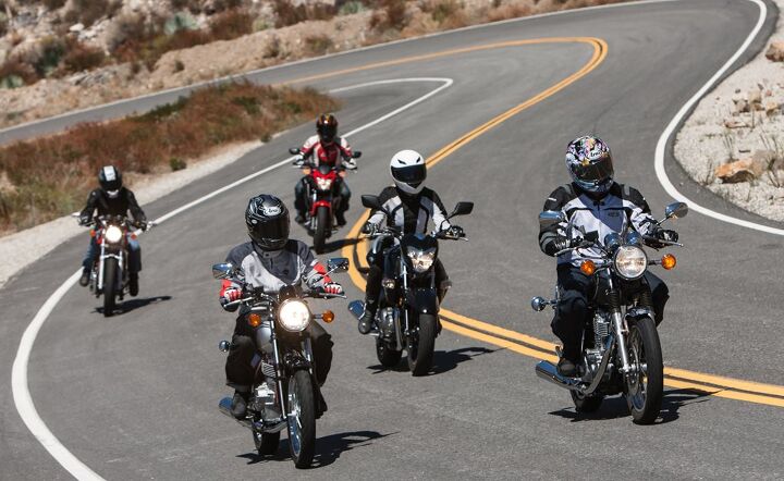 Five beginner bikes, and not one is a CBR or a Ninja. See? You have options. This is America. 