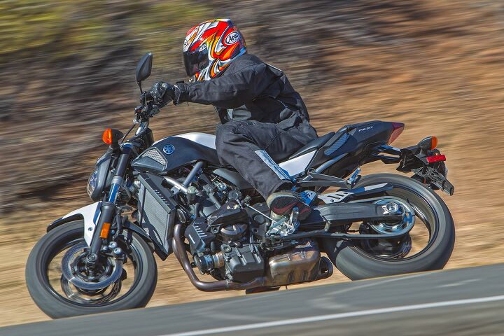 “The FZ feels tight, narrow and like you're almost over the front wheel,” says Troy S.