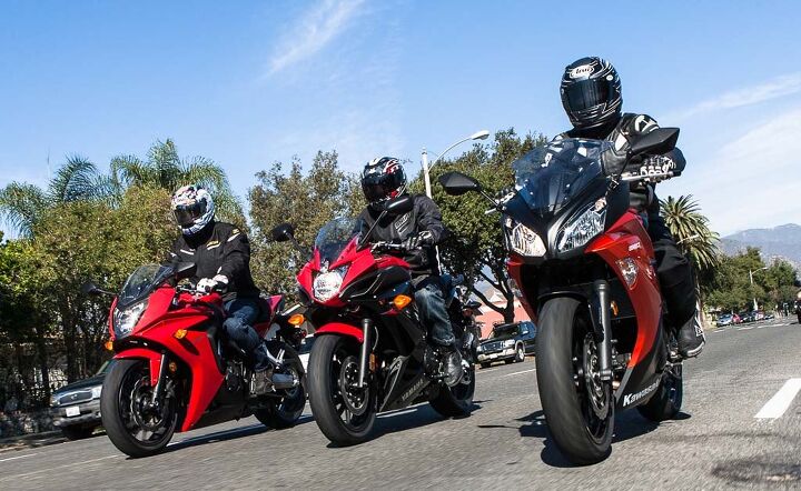 Looking for an intermediate-level bike to commute and play on the weekends, but prefer full fairings and more wind protection? Honda, Kawasaki and Yamaha have something for you.