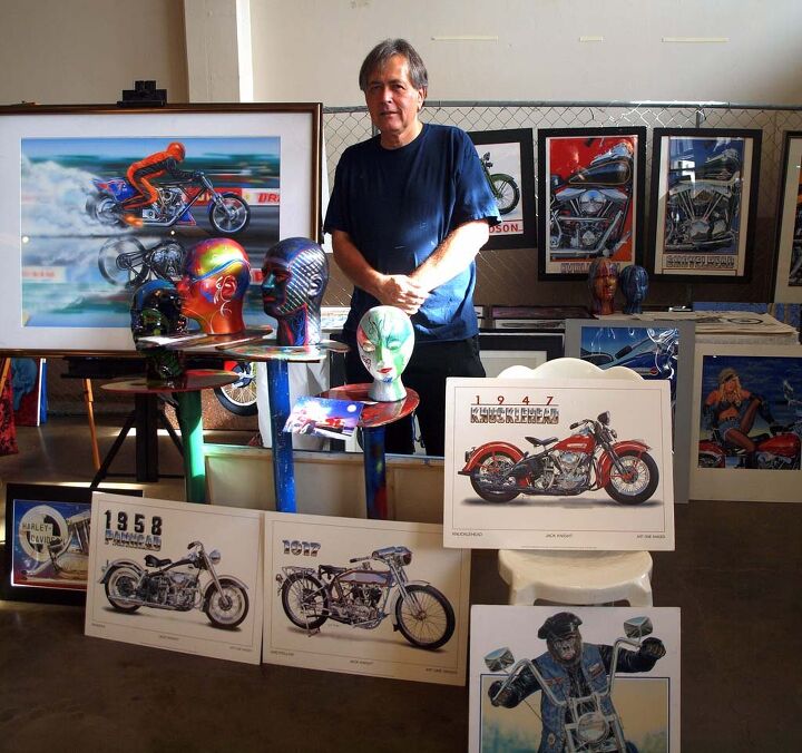 Best Head Cases thanks to artist Jim Knight of Huntington Beach, CA, Motorcycle Art Works.