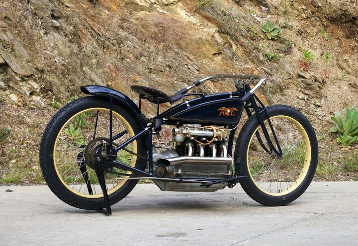 The 1923 Ace XP3 was powered by a 45 hp engine, its rods and pistons drilled for lightness.