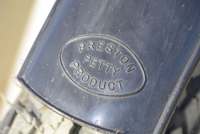 Petty pioneered the use of unbreakable plastic fenders in off-road motorcycling, and he turned Preston Petty Products into an aftermarket empire before selling the company in 1980. Photo by Scott Rousseau
