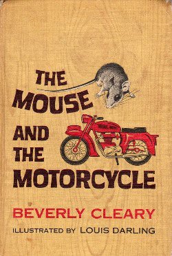 The old motorcycle in the first edition of The Mouse and the Motorcycle was charming, but didn’t have the kind of performance 21st-century mice need to escape modern dogs and vacuum cleaners.