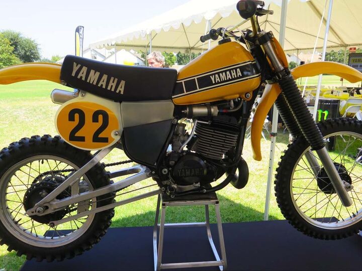 Hurricane Hannah’s ’79 YZ250 was high-tech as it got at the time.