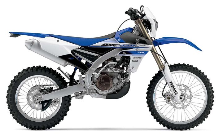 The WR450F is available now: $8,990.