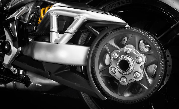 2016 Ducati XDiavel swingarm and belt