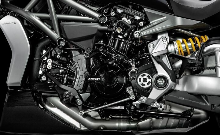 2016 Ducati XDiavel engine left side