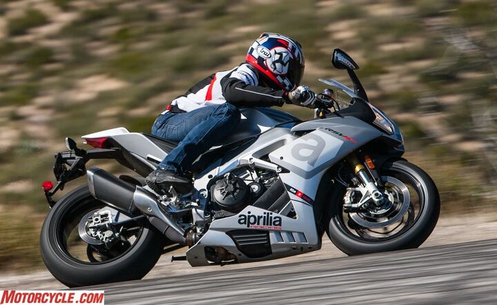 We’ve long been fans of Aprilia’s RSV4, and the many updates to the platform in 2015 have vaulted it another level higher. The 2016 RR is one hell of a motorcycle. 