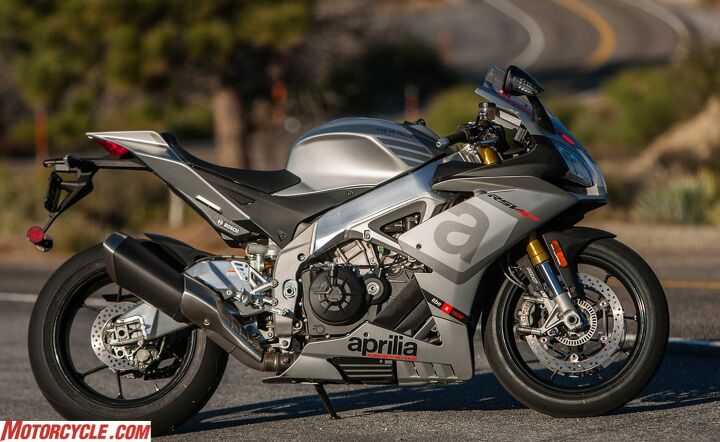 The “poor man’s” Aprilia RSV4, the RR version here is anything but cheap. And that’s a good thing.