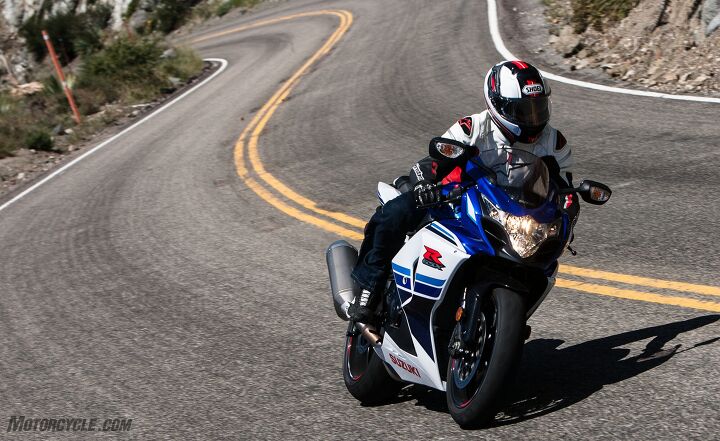 The GSX-R1000 is proof that low-tech can still be big fun.