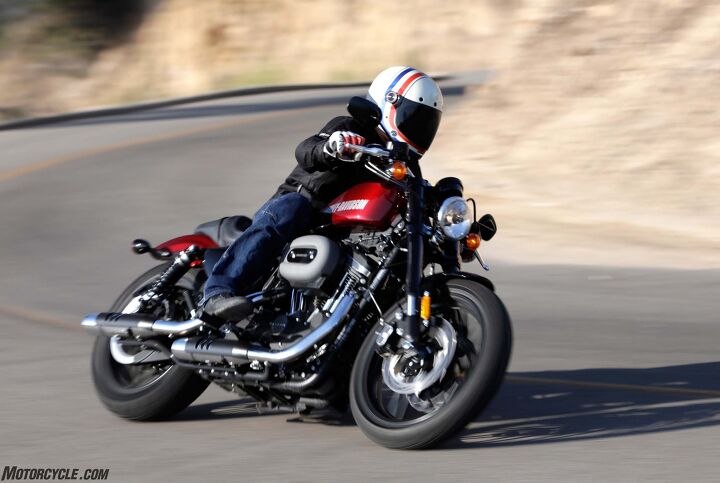 The Roadster is best summed up as super badass in-you-face mofo that’s slow to steer, slow accelerate and slow to stop. Oh, and heavy too. Jester picked it third, though, in front of the Guzzi – the only one of us to do so.