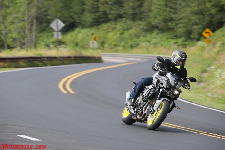 If you haven't been to the Tail of the Dragon before, picture 11 miles of this. If you have roads like this near you, then the FZ-10 will be at home.