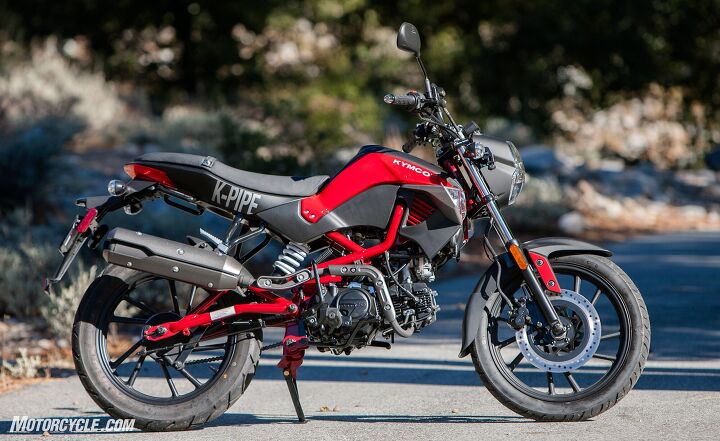 What you see is what you get: a basic, no-nonsense 125cc bike aimed at price-conscious riders for around-town use.