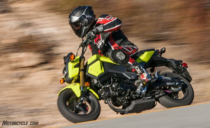 Kevin called the Grom “The Complete Package.” But for $3,200, you’re paying a premium for that package. 
