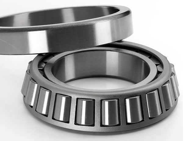 Compare this tapered roller bearing to the ball bearing in the lead image.