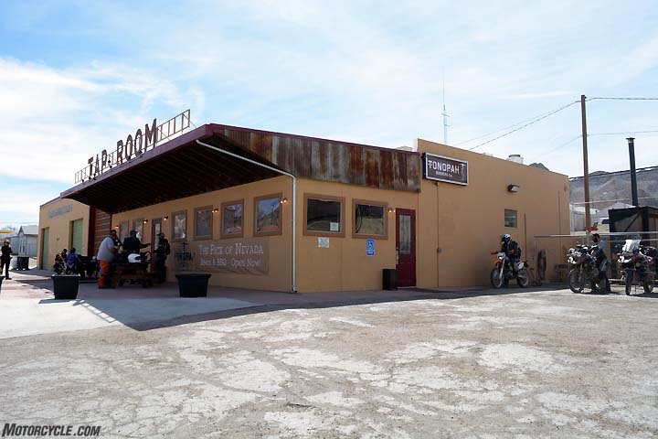 Our lunch stop took place at the Tonopah Brewing Co., in Tonopah, Nevada. Since we couldn't drink, we plan to get back someday to experience its array of craft brews.