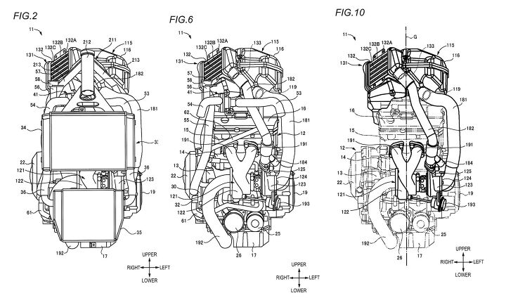Turbocharged Suzuki patent diagrams