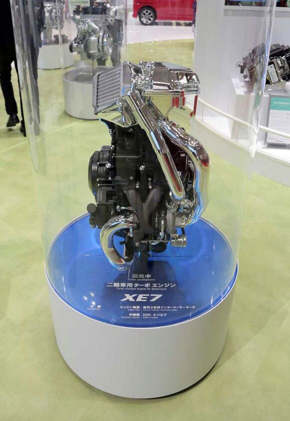 Turbocharged Suzuki XE7 engine