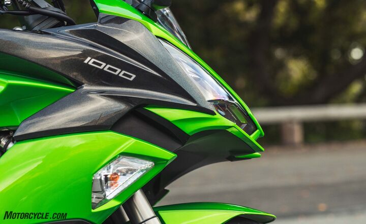 2017 Kawasaki Ninja 1000 ABS front profile