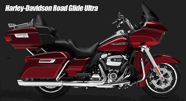 Harley-Davidson Electra Glide Ultra vs Road Glide Ultra animated