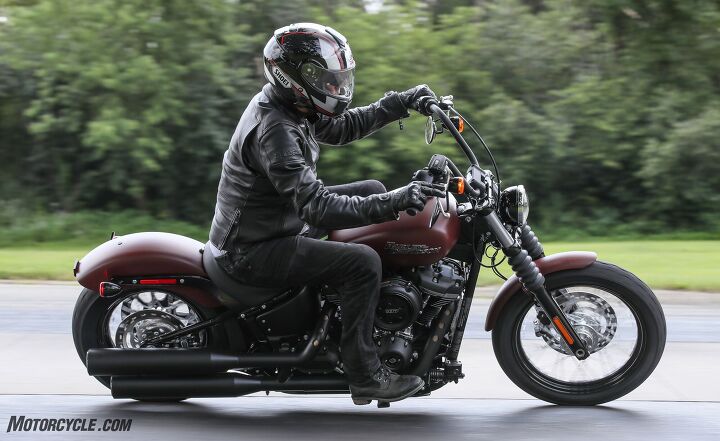 Even though it lost its dual shocks and became a Softail, the Street Bob is still the Street Bob – only moreso.