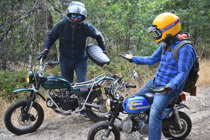 minibikes, Slow Adults Mini Motorcycle Club, Honda Z50, Mini Trail