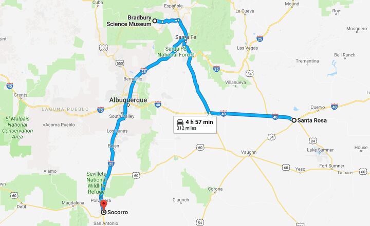 2018 Honda Gold Wing and the Nuclear Tourist Tour: Day 2 route