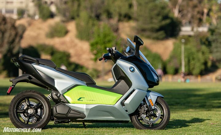 urban electric motorcycles – BMW C Evolution