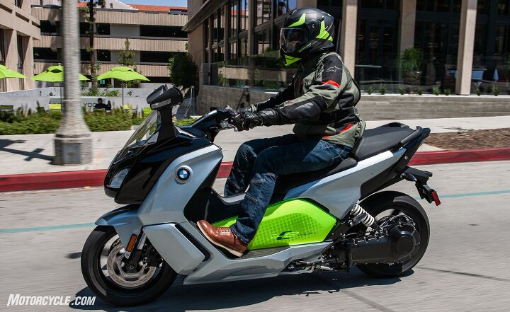 urban electric motorcycles – BMW C Evolution