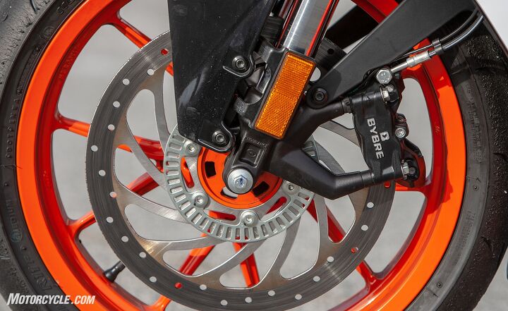2018 KTM RC390 front brake