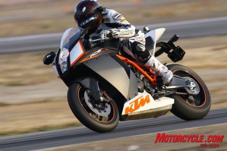 In the RC8R, KTM has delivered a sophisticated and capable sportbike that can hang with any of the established players from around the world.