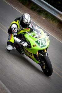A Brammo racebike placed third in the highly competitive Pro class at last year's inaugural Isle of Man TTXGP.